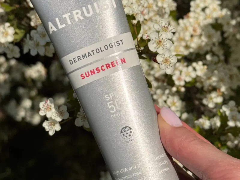 Krem przeciwsłoneczny zapewniający wysoką ochronę - moja opinia o SPF50 od Altruist