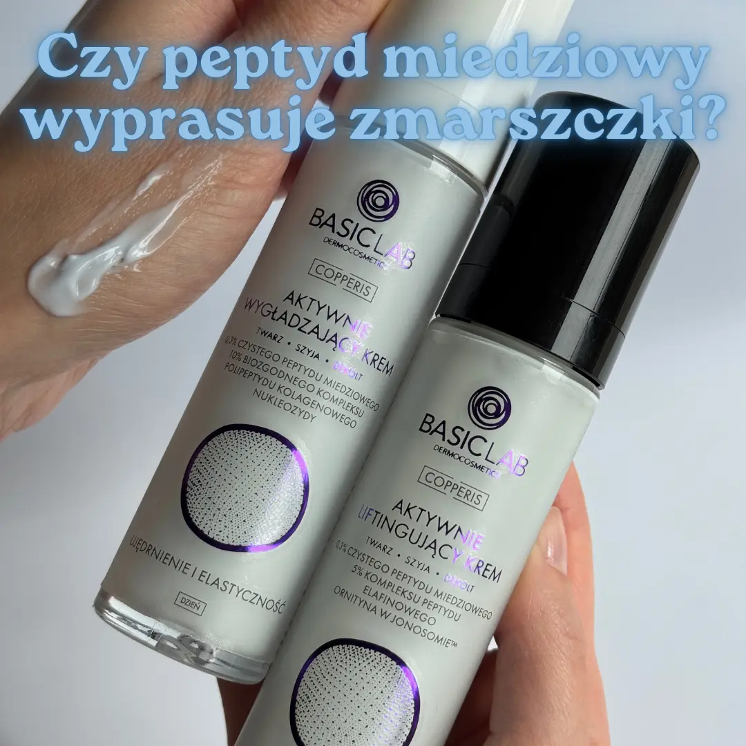 Czy aktywnie wygładzający i aktywnie liftingujący krem od BasicLab działa - moja opinia 3